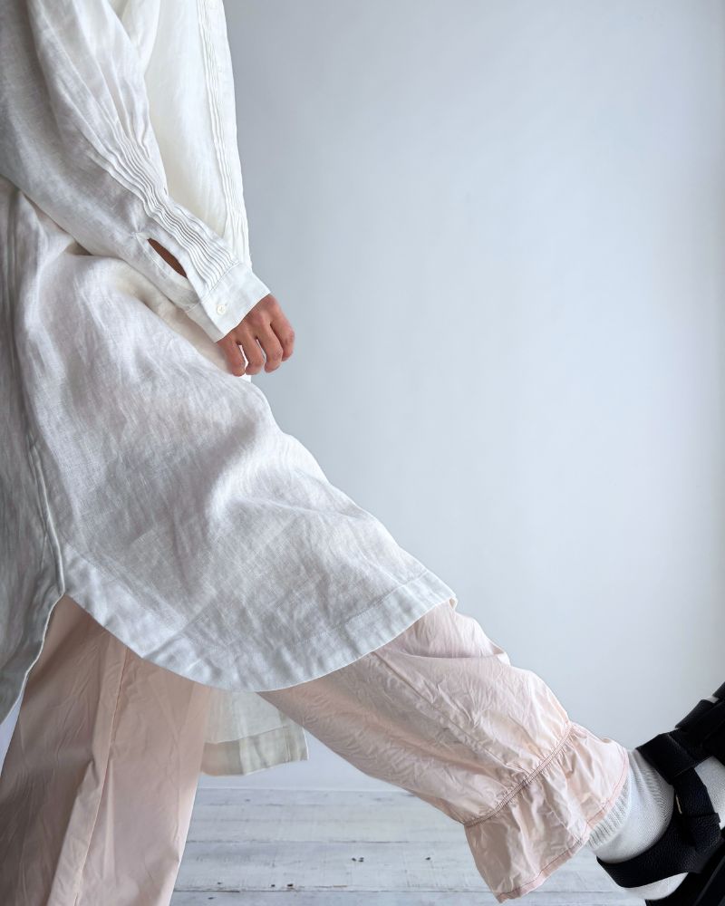 Hem Frill Pants in Pink