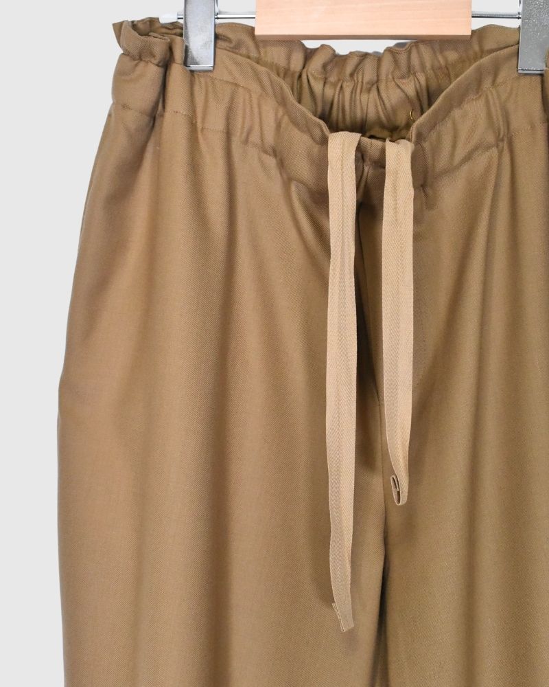 Washable Wool Pants in Camel