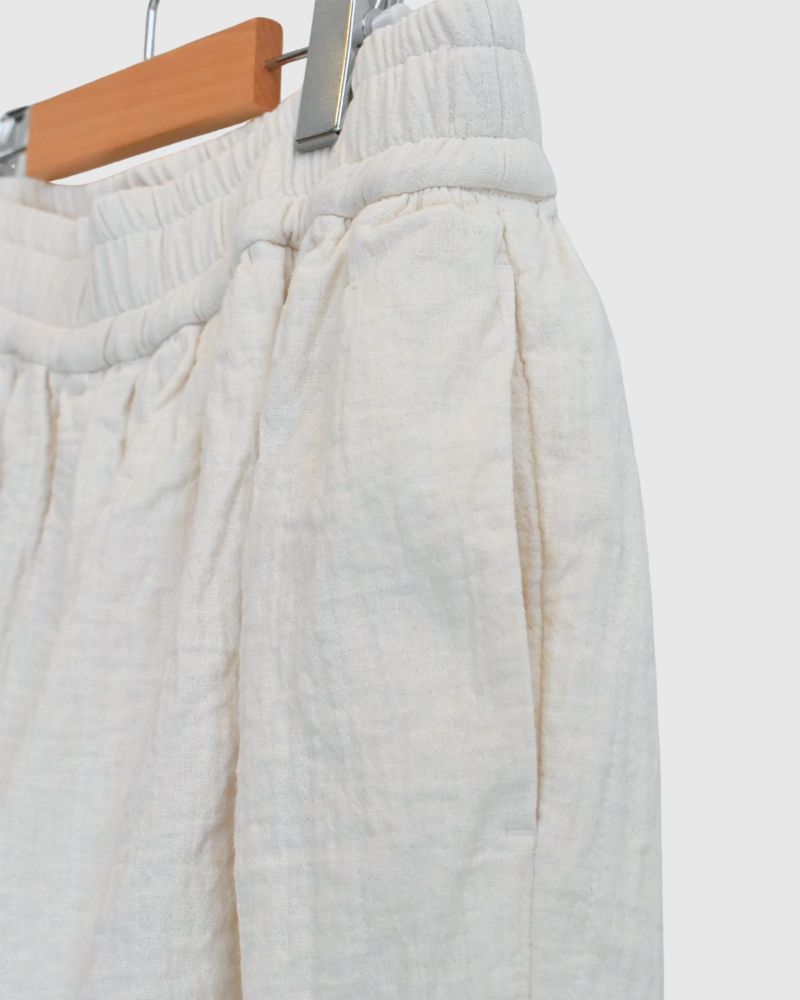 Original Random Stripe Quilted Nouveau Pants in Kinari