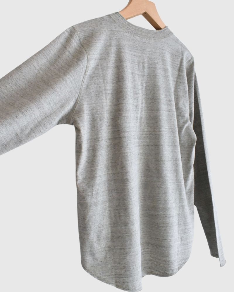 UNDYED Henley Neck Pullover