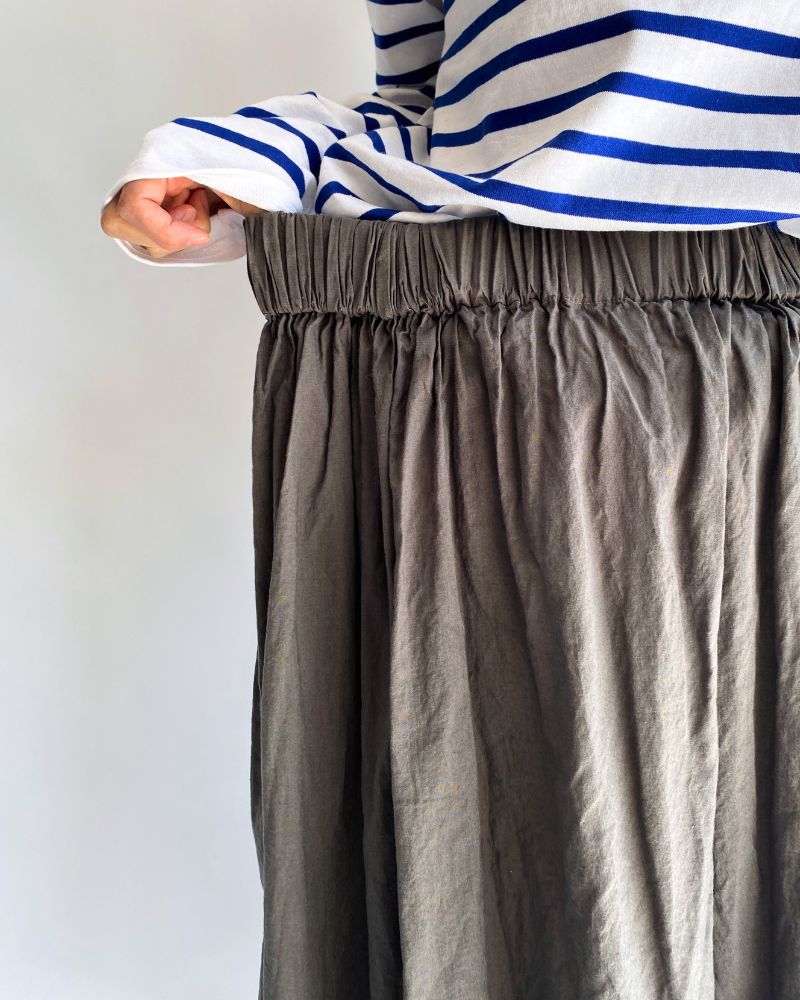 Sheerling Skirt in Gray