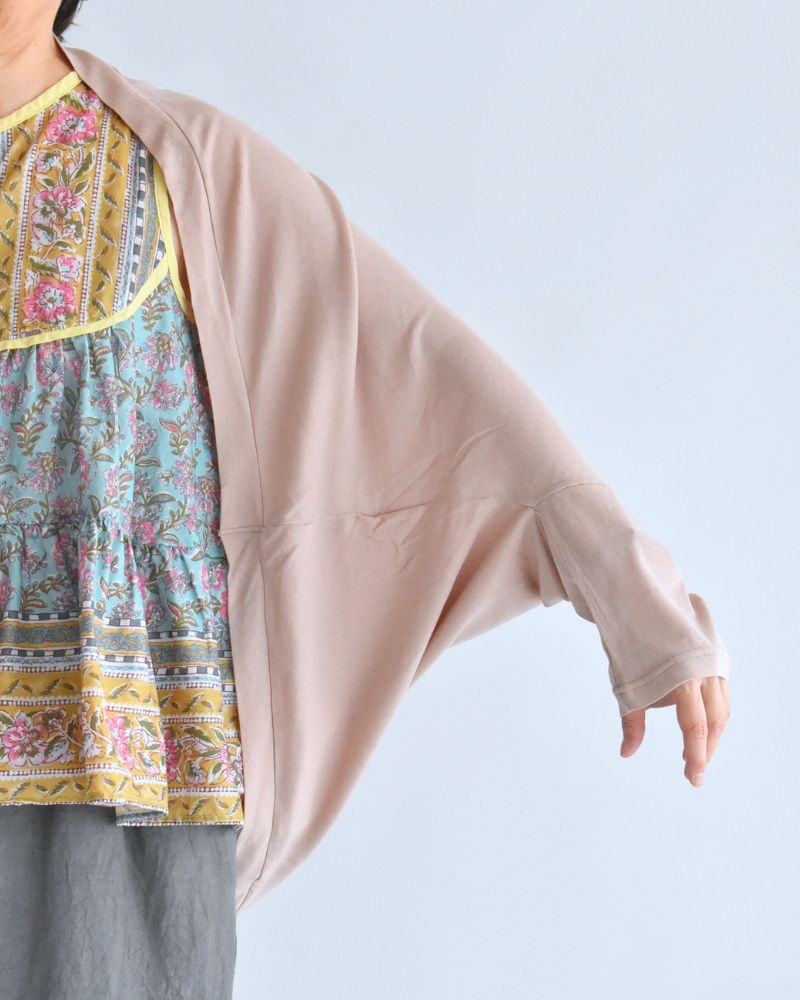 Square bolero 'OLIANA' PinkBeige