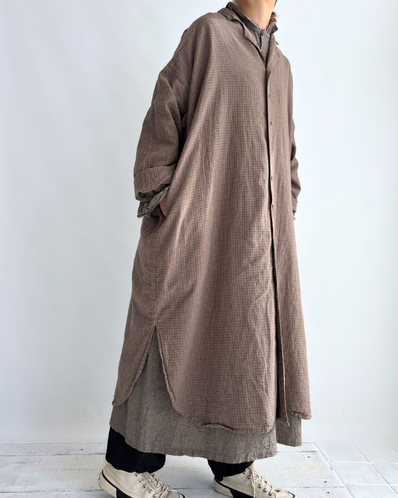 Daddy Check Shirt in Gray