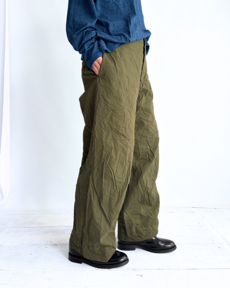 Garment Dyed Pants in Khaki