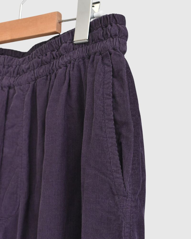 26 WALES CORDUROY OVERDYE EASY PANTS in Purple