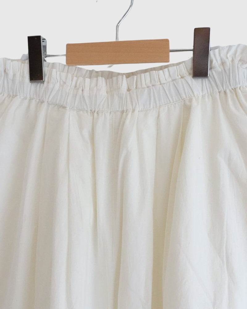 Soft Light Filter Pants in Off White