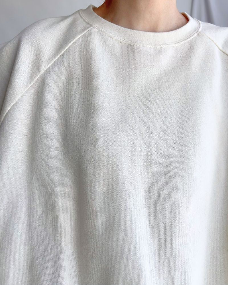 Lined Sweatshirt in White