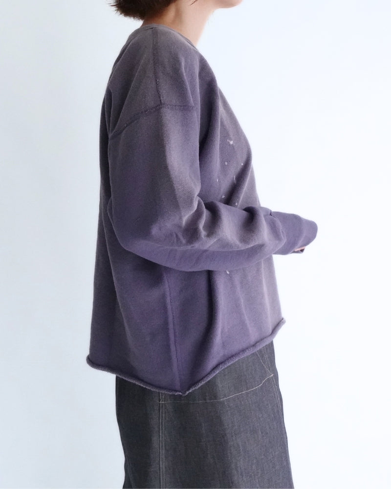 Vintage Sweat Double Gusset Pullover in LightPurple