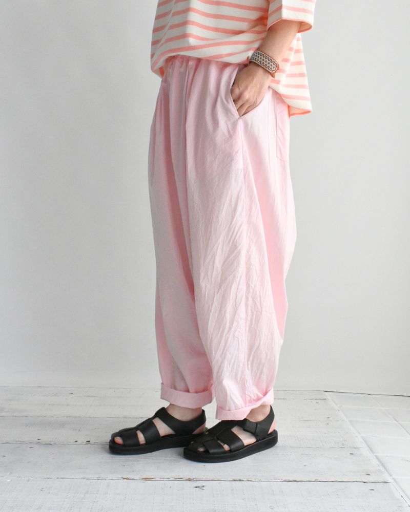 Combed Broad Slow Pants in Pink