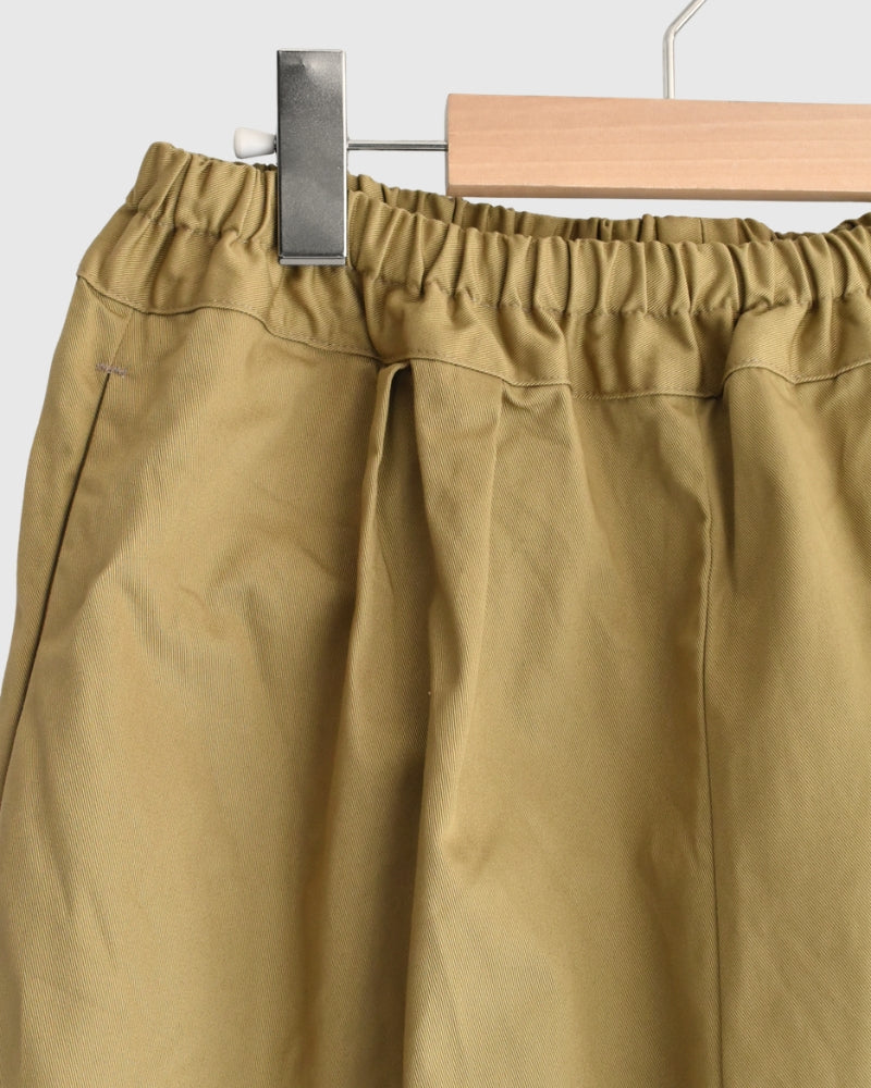 Chino Cloth POKKA Pants in Beige