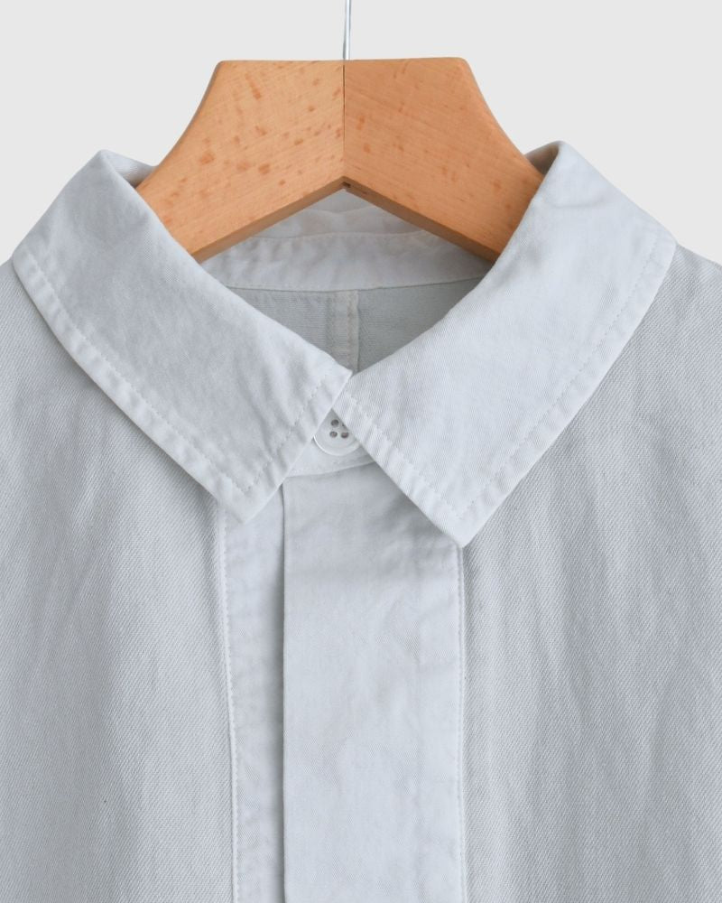 Soft Twill Shirt in IceGray