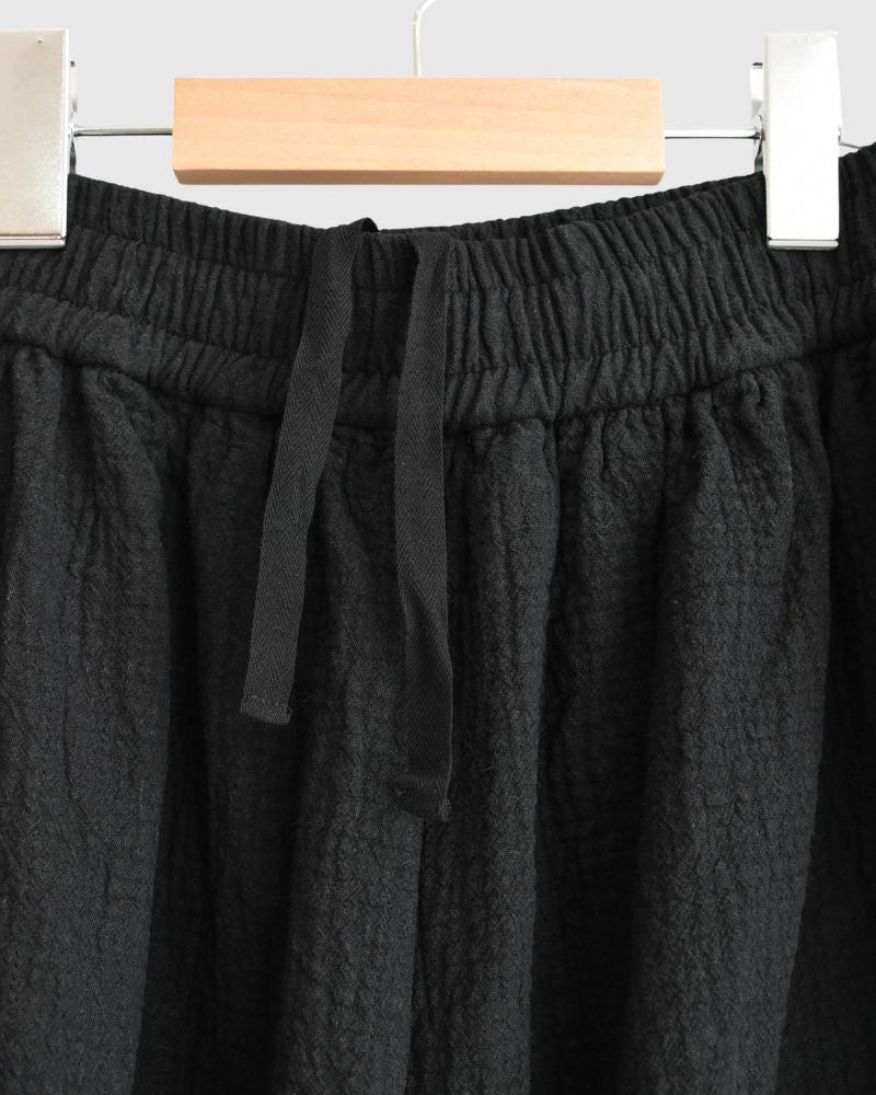 Original Random Stripe Quilted Nouveau Pants in Black