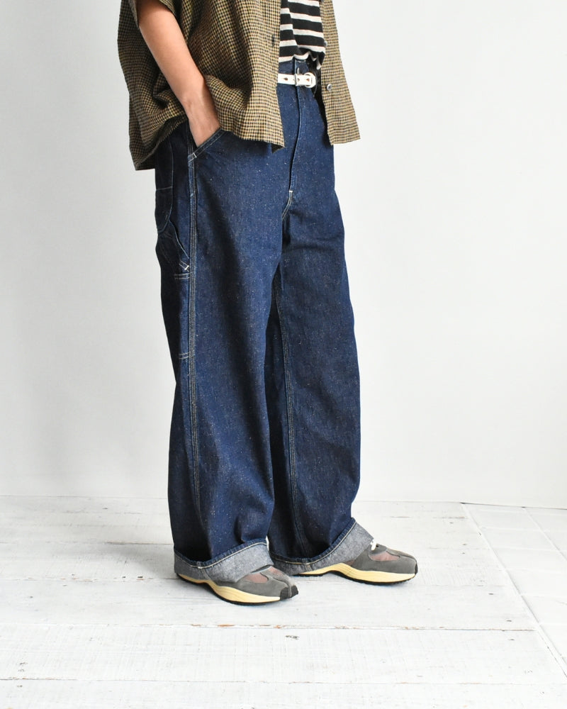 Light-oz Denim Painter Dorothy Pants in Navy