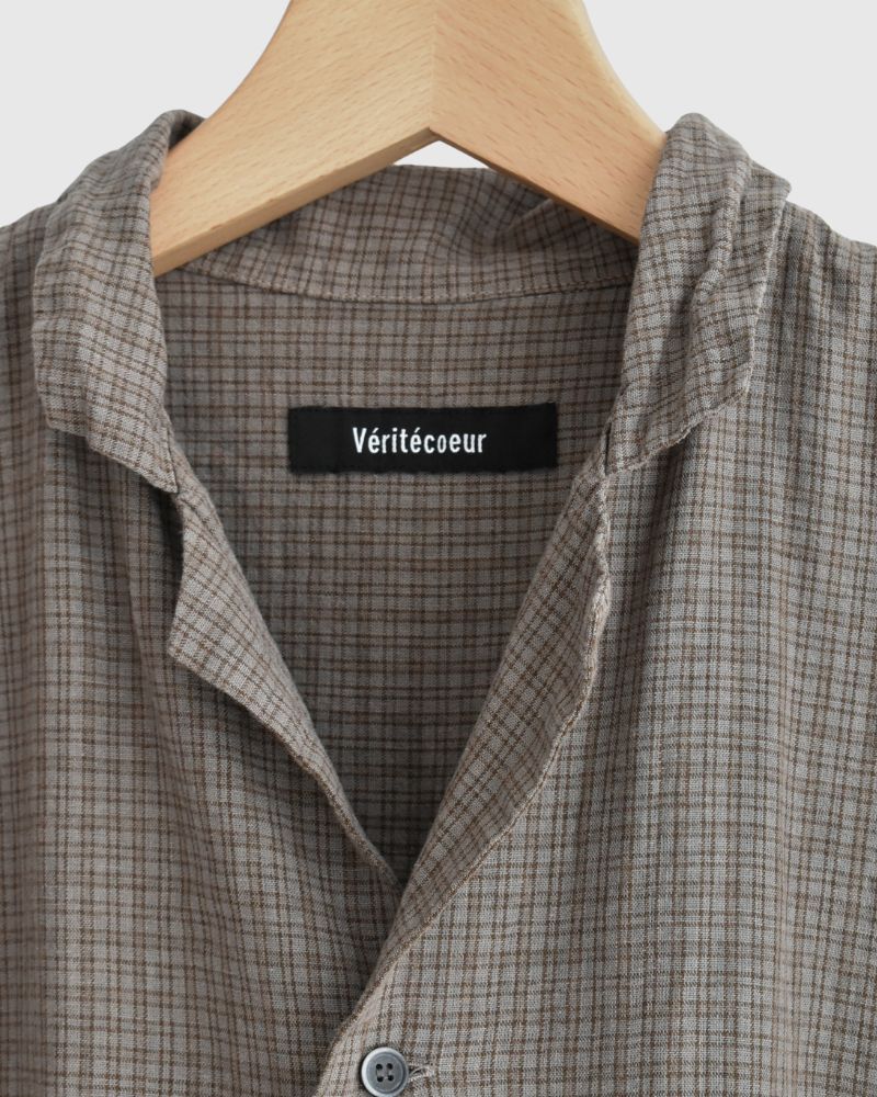 Daddy Check Shirt in Gray