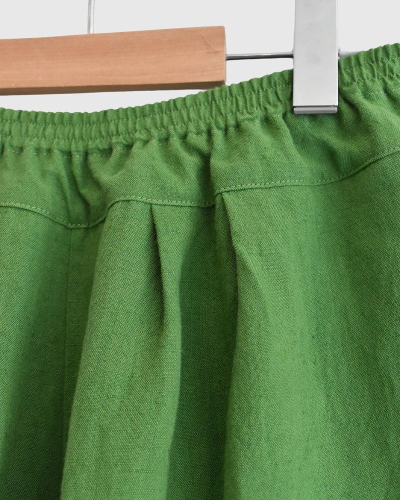 Egg Pants (LINEN/RAMIE) in Green