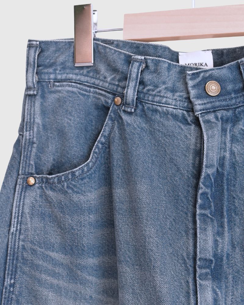 Loose Painter Denim Pants in VintageWash