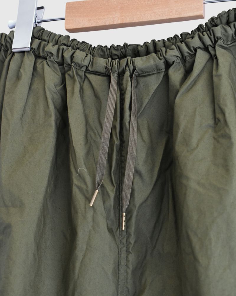 Typewriter Cotton Pants in Khaki