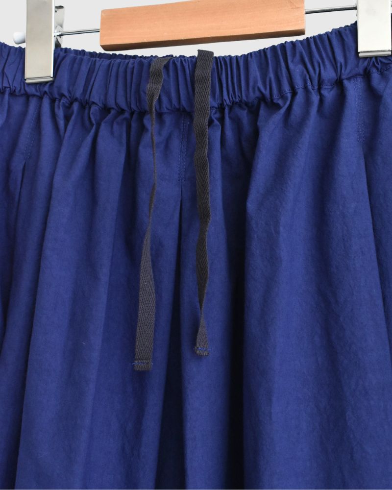 Easy Tuck Skirt in Blue