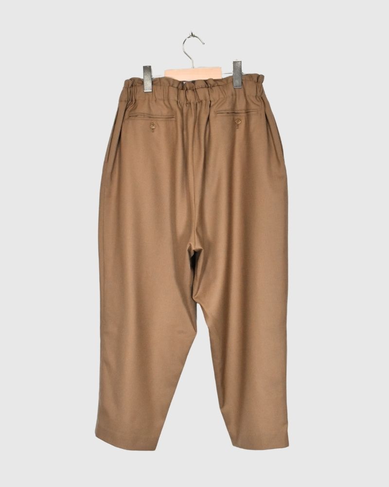 Washable Wool Pants in Camel