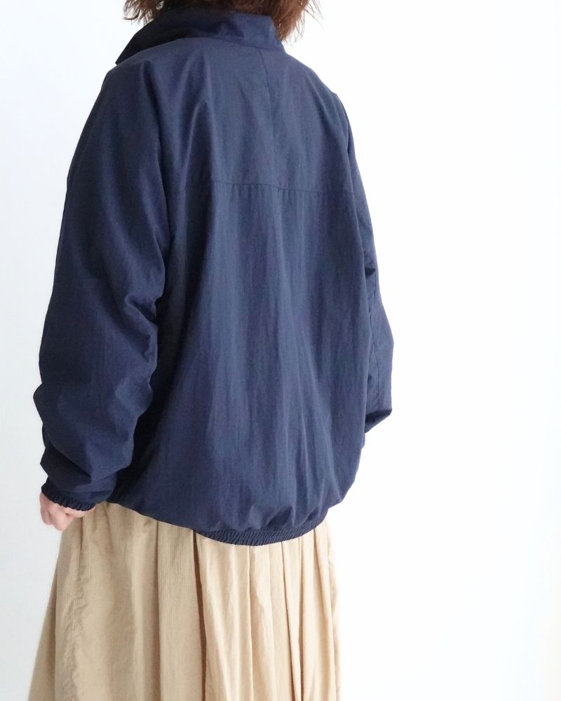 Light Shell S Taffeta Zip Jacket (MENS) in Navy