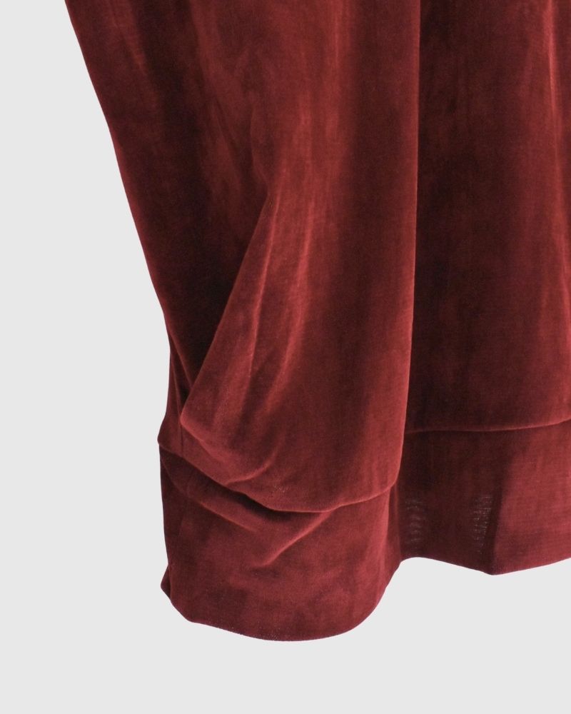 TULLE FLOCKY pullover in Bordeaux