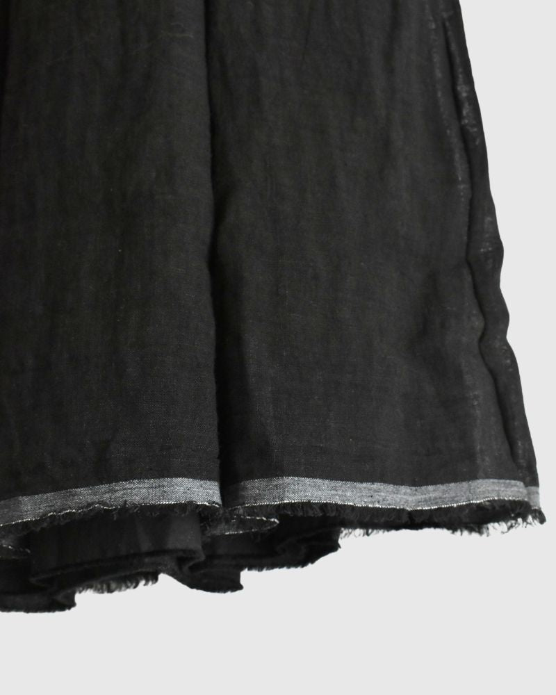 Reversible skirt in Black/Black