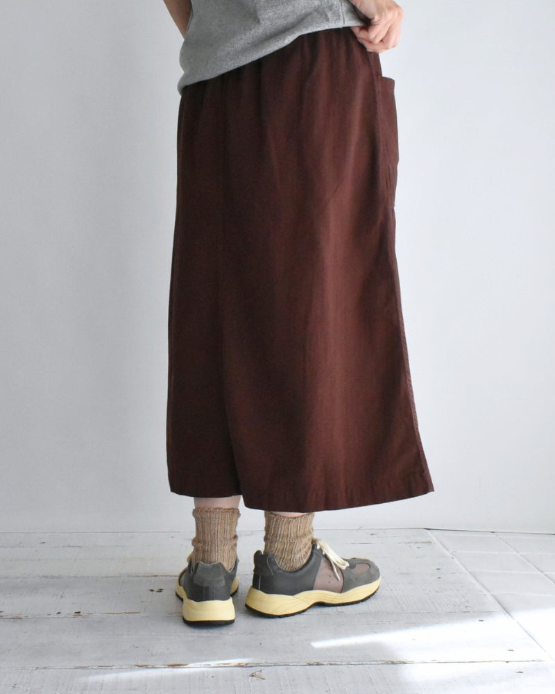 Easy Skirt in Burgundy