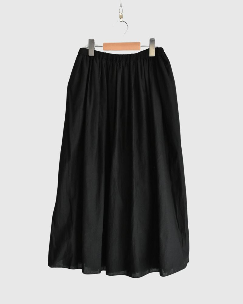 Reversible skirt in Black/Black