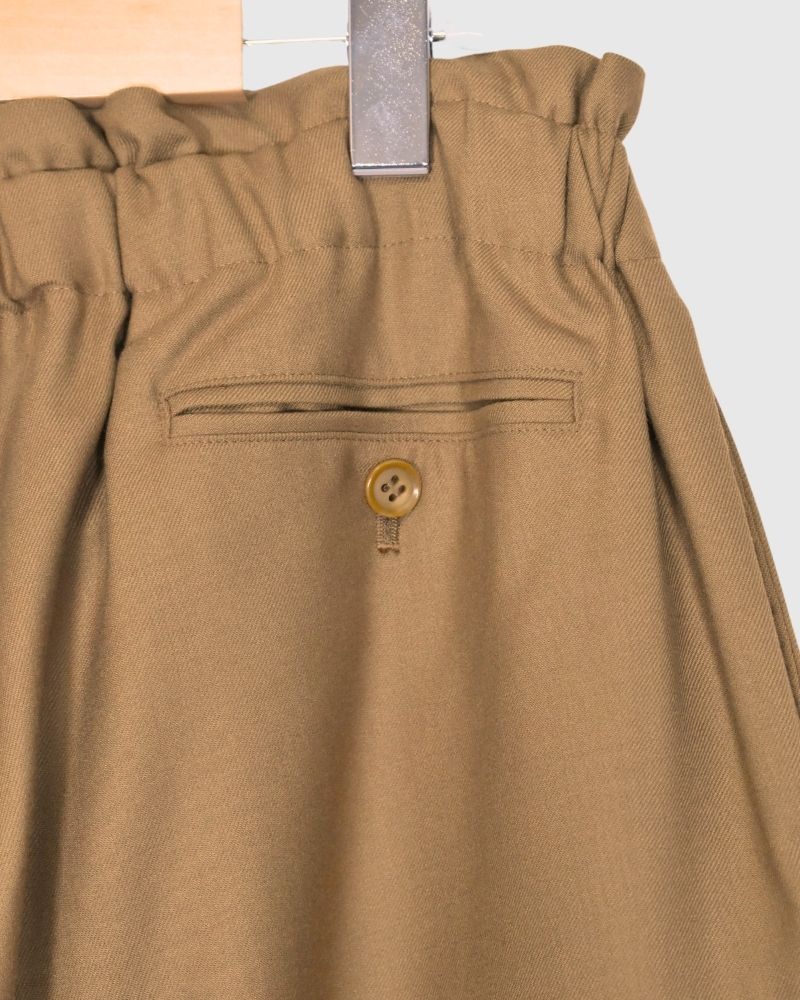 Washable Wool Pants in Camel