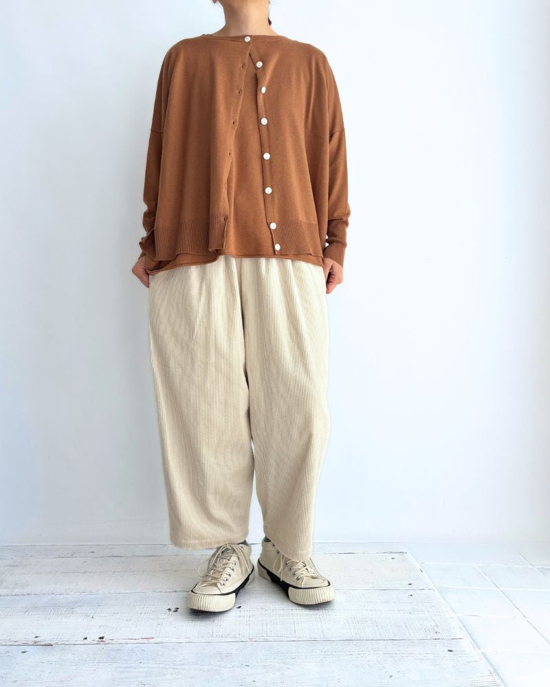 5-Color T-Line Pullover in Camel