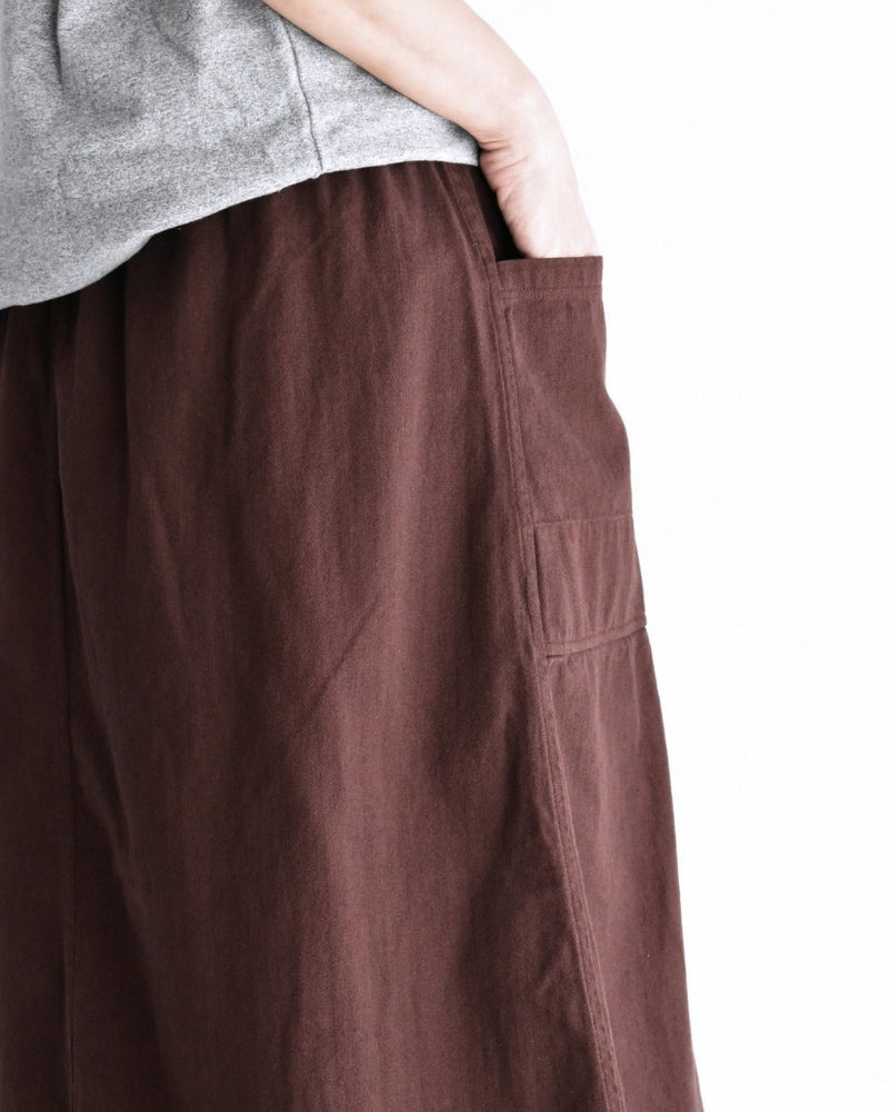 Easy Skirt in Burgundy