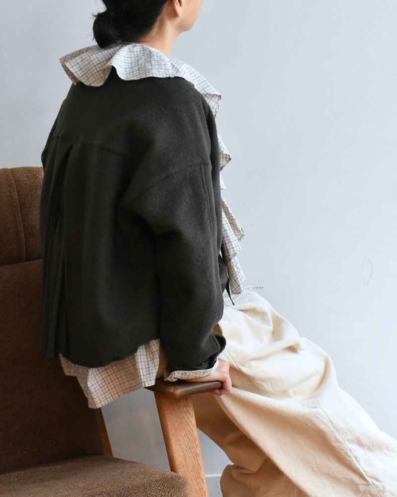 [Pre-order] F/W RS031 Back Shirring Pullover (Late Oct - Early Nov)