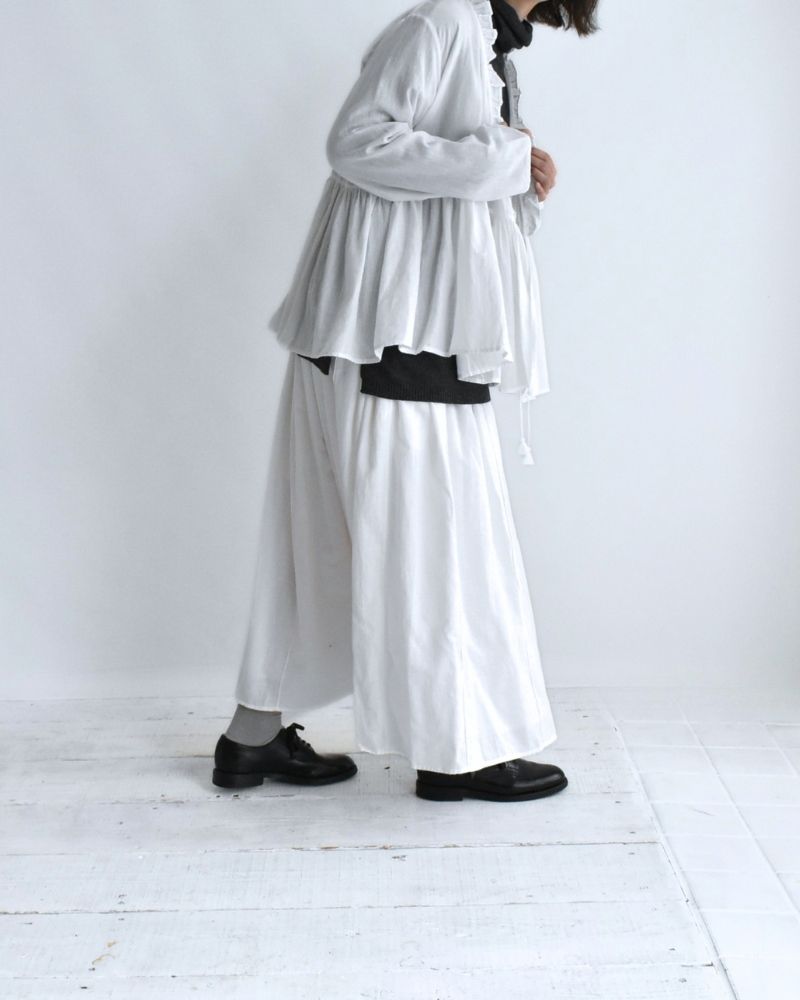 12GG Plain Stitch Drop Shoulder Polo Neck with Slit in Charcoal