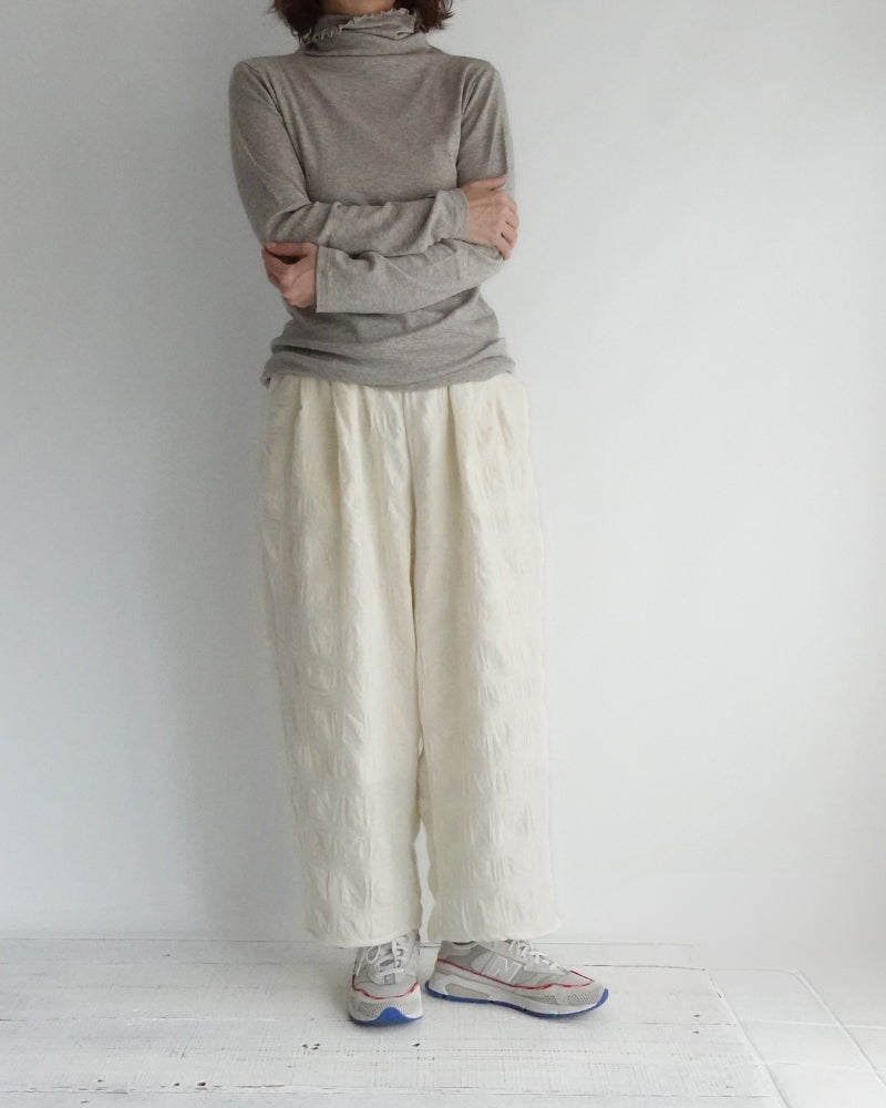 Yak Turtleneck Pullover in Greige