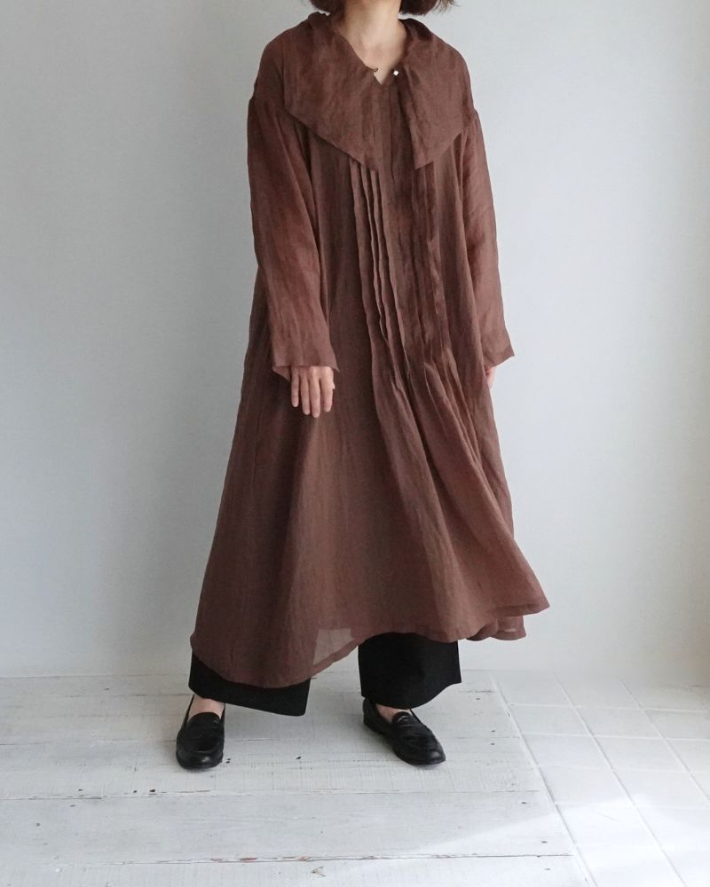 Sonia Dress in Brown