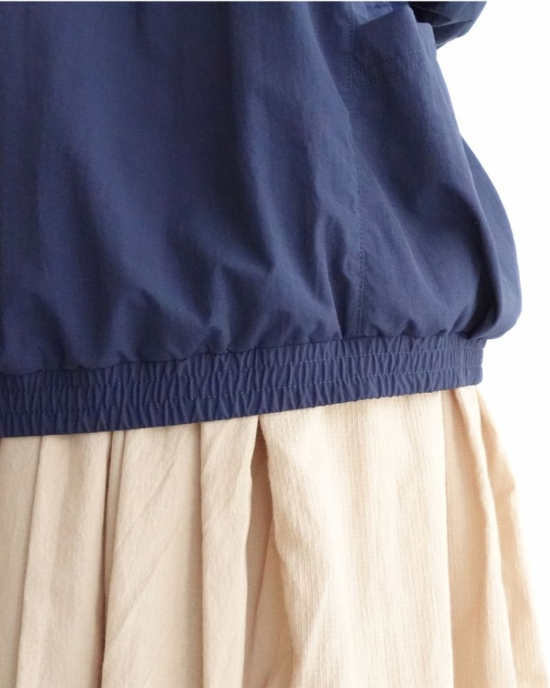 Light Shell S Taffeta Zip Jacket (MENS) in Navy