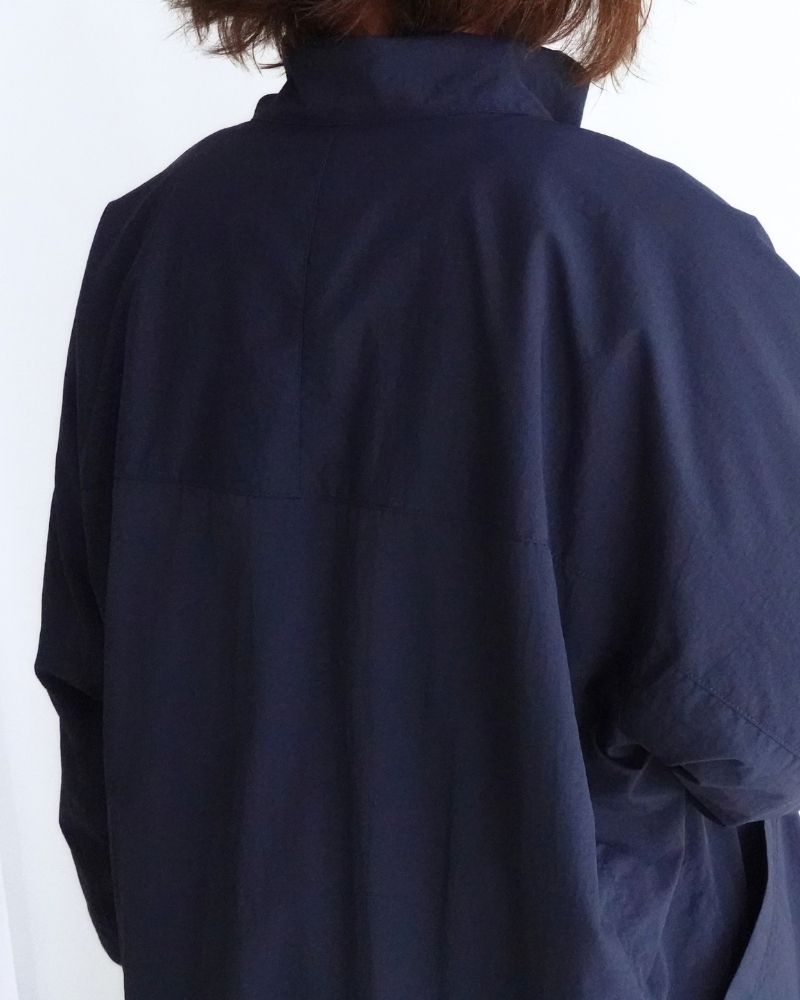 Light Shell S Taffeta Zip Jacket (MENS) in Navy