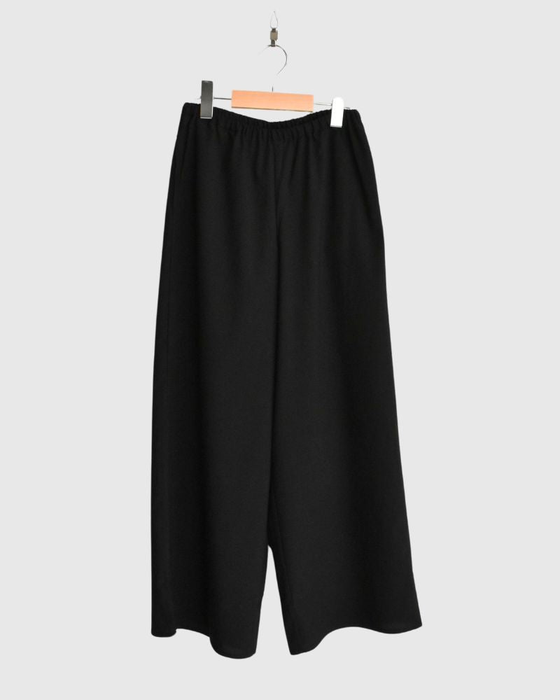 Tetoron Easy Pants in Black