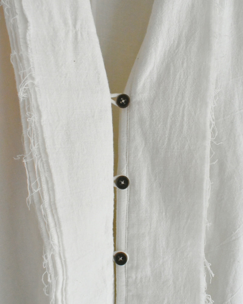Sobokasu Khadi Jacket in White