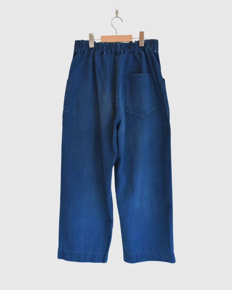Denim Utility Pants in BlueIndigo