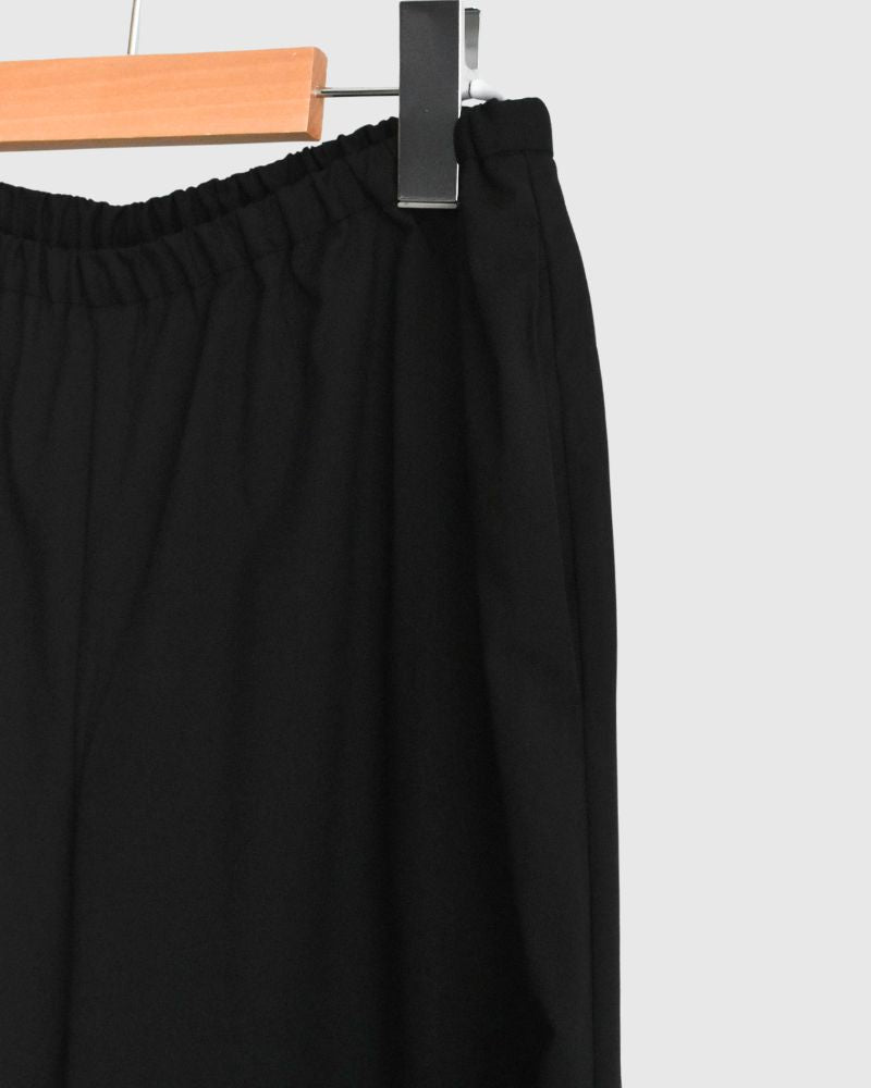 Tetoron Easy Pants in Black