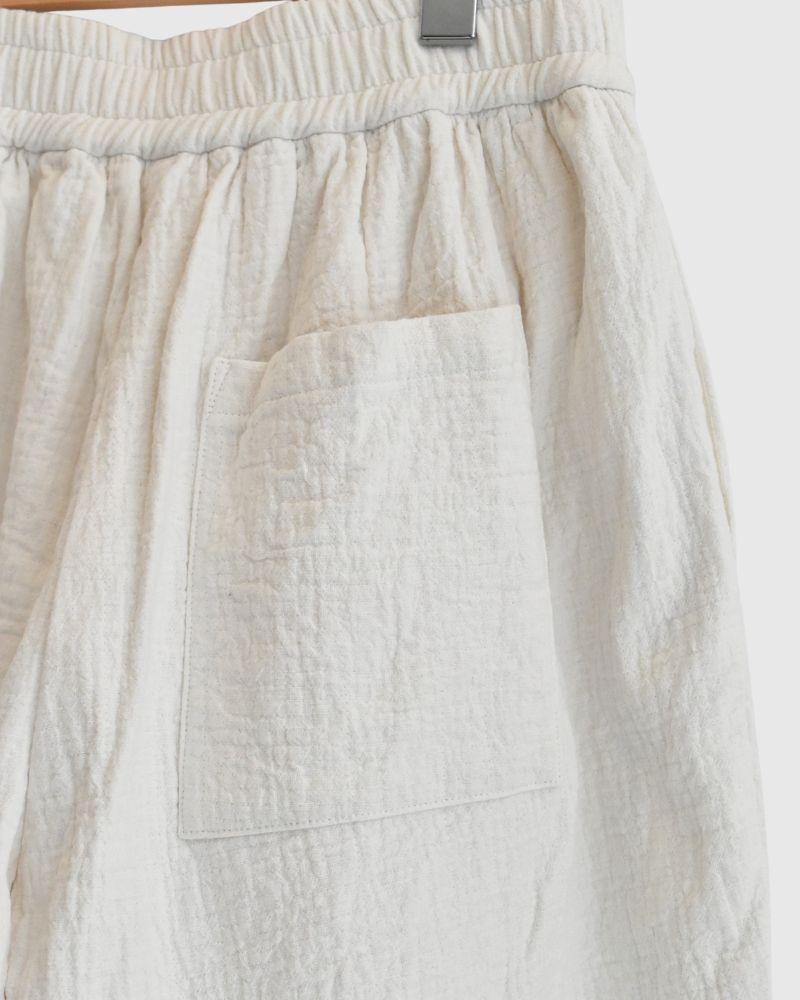 Original Random Stripe Quilted Nouveau Pants in Kinari