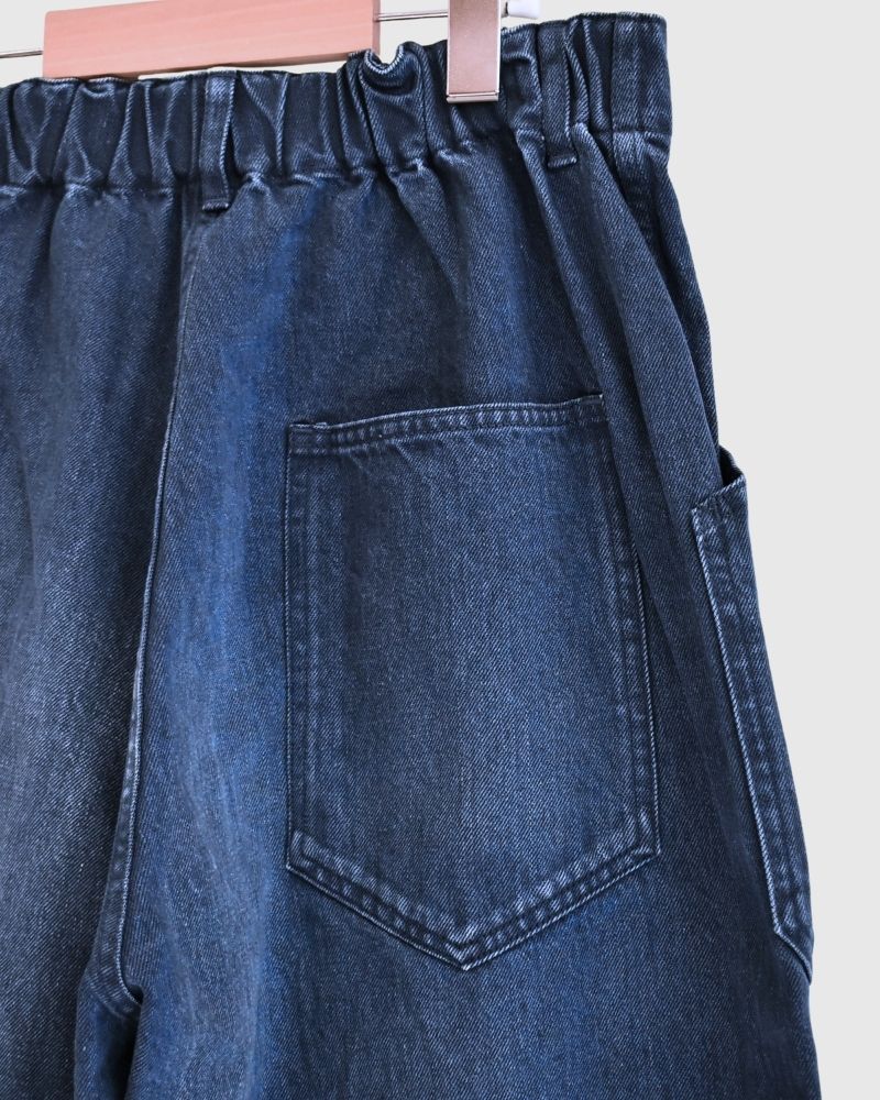 Denim Utility Pants in BlueIndigo