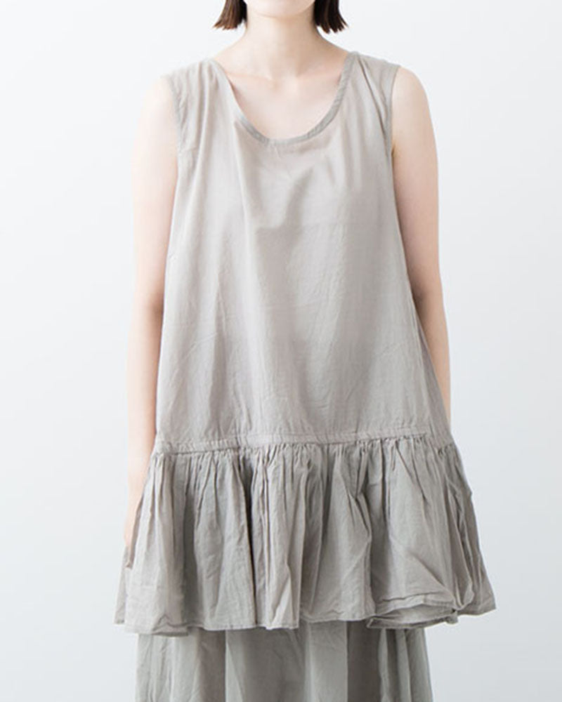 Frill Inner Tunic in Gryge