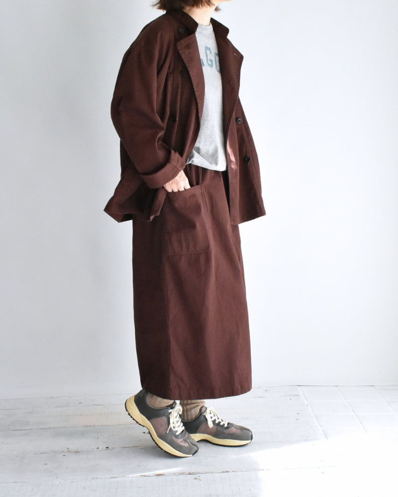Easy Skirt in Burgundy