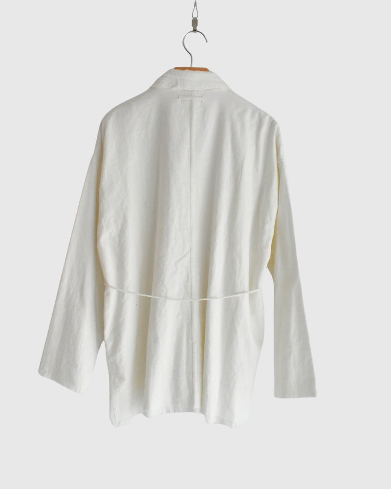 Sobokasu Khadi Jacket in White