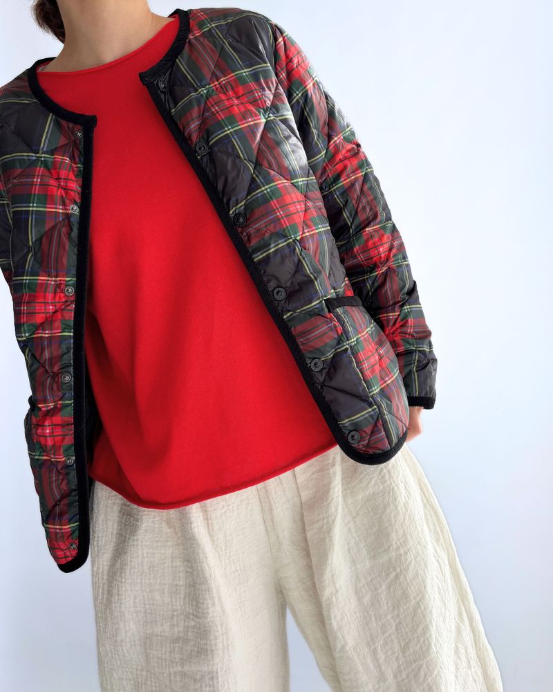 5-Color T-Line Pullover in Vermilion