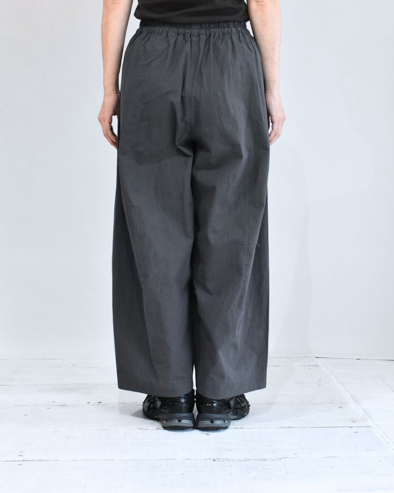 Barrel Leg Pants (Buff Cloth) in DarkGray