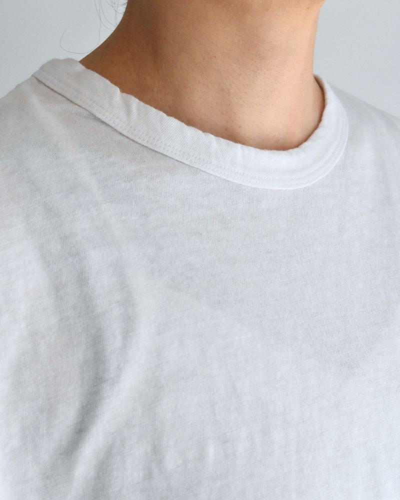 Wide T-shirt in White