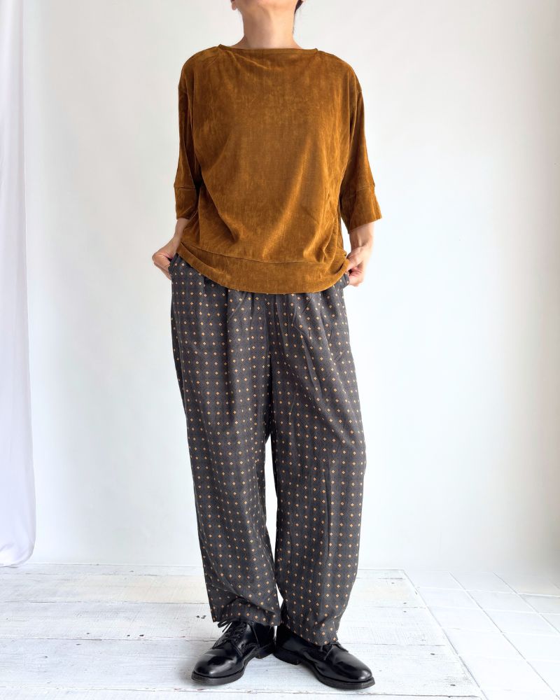TULLE FLOCKY pullover in Camel